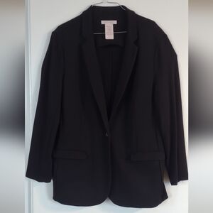Plus Size Philosophy Black Women's Blazer XXL